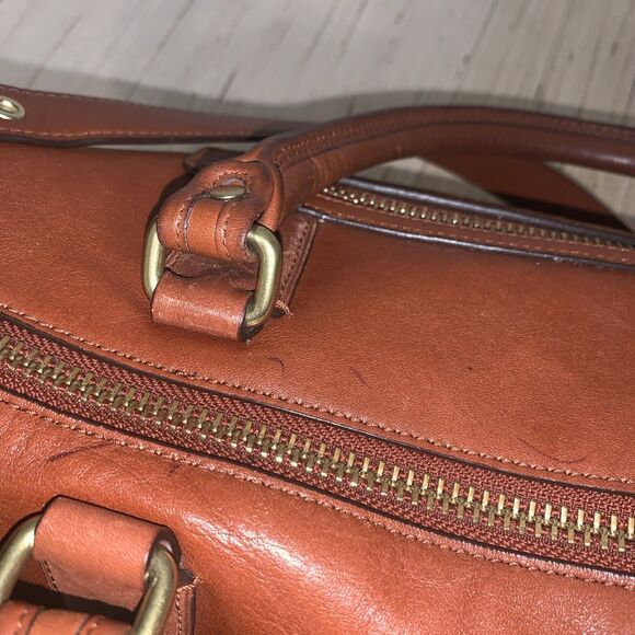 Coach Legacy Molly Brown Leather Shoulder Double Handbag 21132 Tassel Classic - Picture 10 of 16